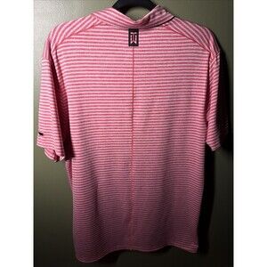 NWOT Nike Golf Tiger Woods Collection Vapor Dry Striped Polo Medium